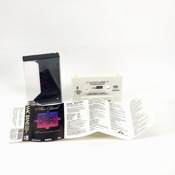 Mac Band McCampbell Brothers 1988 Cassette Tape MCA Records MCAC 42090 RnB Funk - Picture 3 of 4